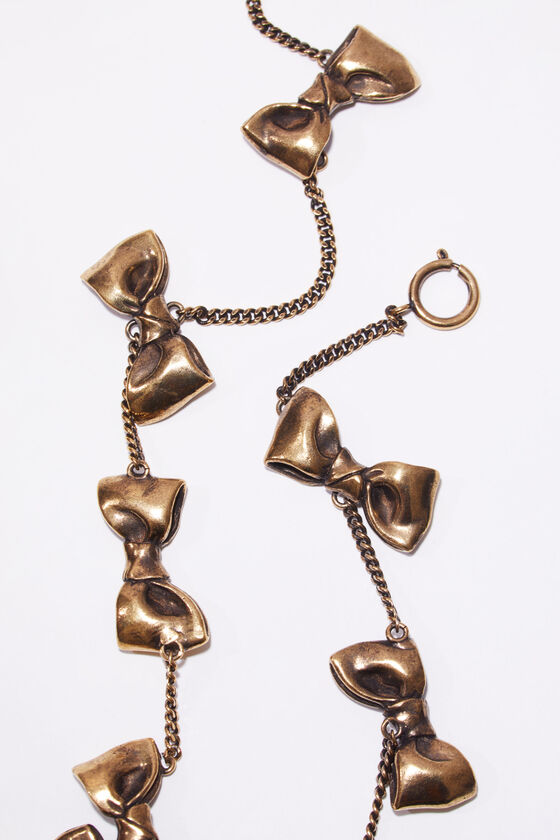 (image for) Precious Multi bow necklace